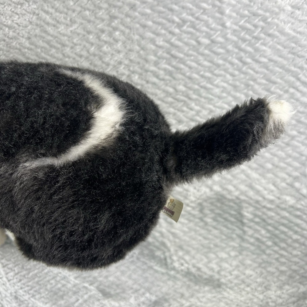 Cuddle Clones Custom Border Collie Herding Mix Dog Plush Maggie Black White Toy - Picture 12 of 13